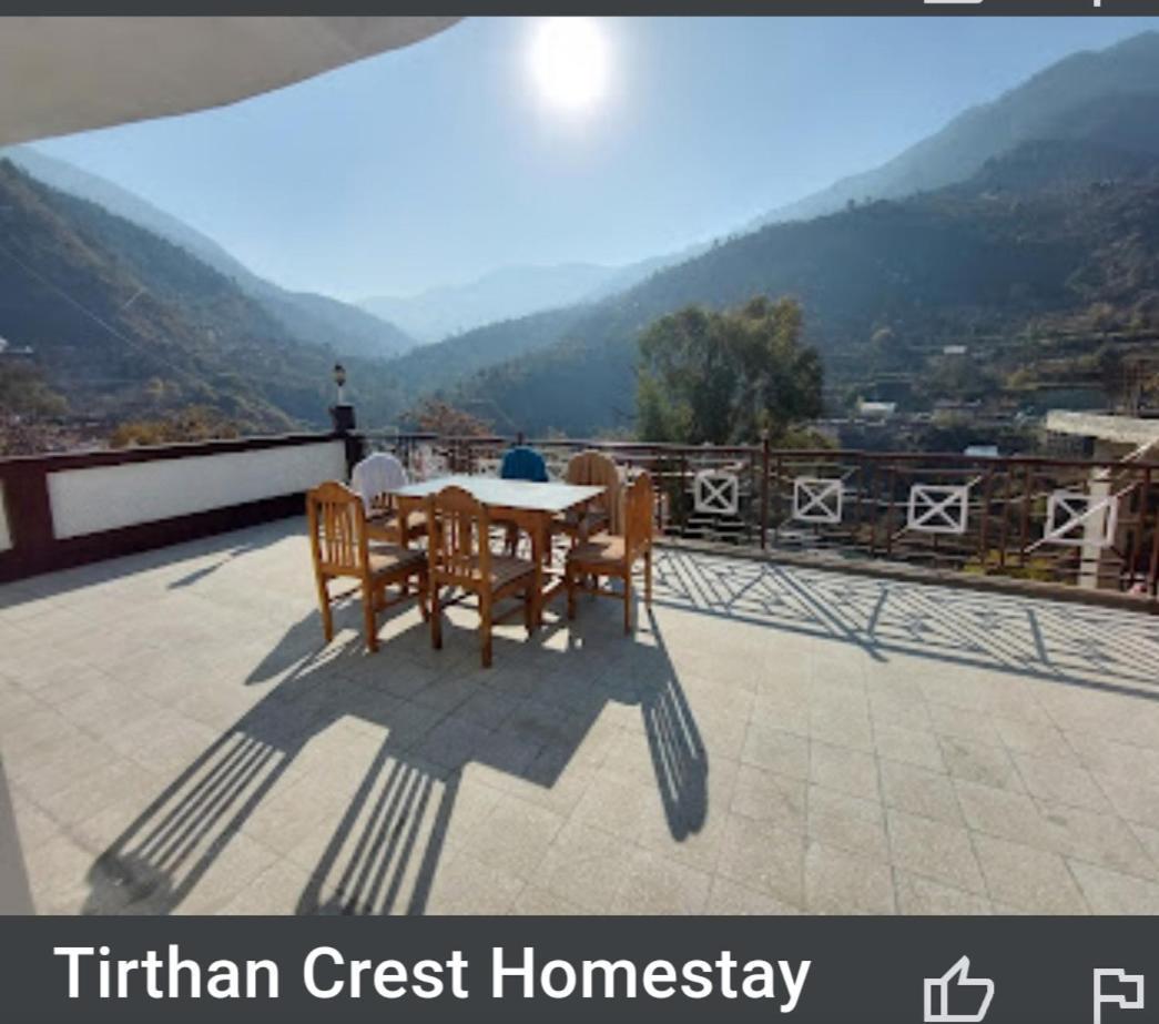 Tirthan Crest Homestay Banjār Exterior foto