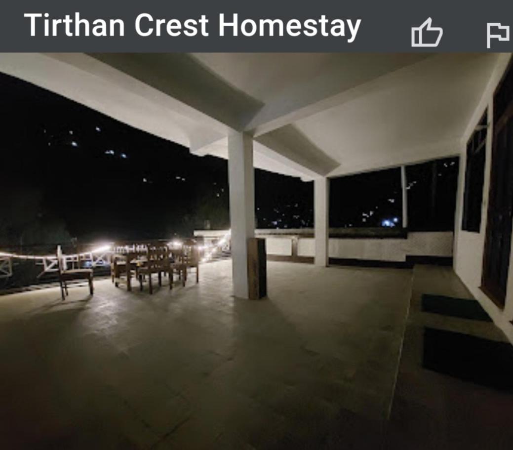 Tirthan Crest Homestay Banjār Exterior foto